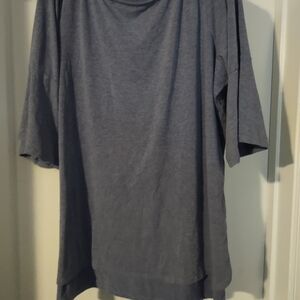 Cyrus Soft Gray Women's Blouse